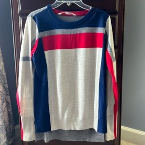 Athleta merino wool/polyester cya sweater